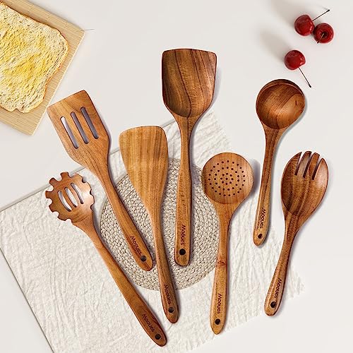 Wooden Kitchen Utensil Set (7 Count)