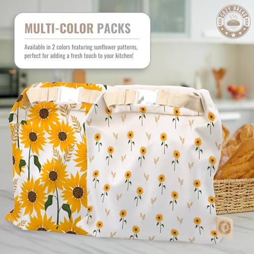 Reusable Bread Bag Set for Home Bakers (2 Count)