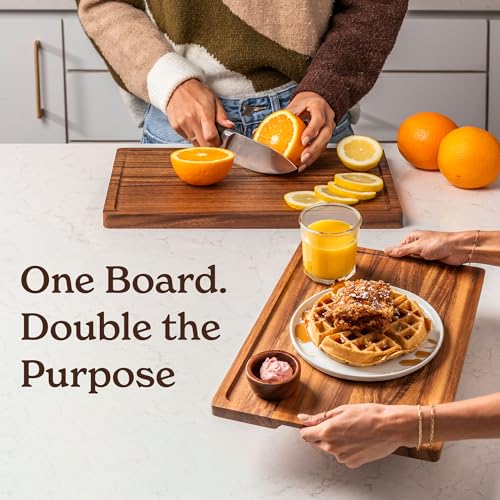 Acacia Wood Cutting Board (2 Count)