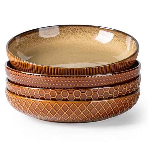 8.5'' Large Pasta Bowls (4 Count)
