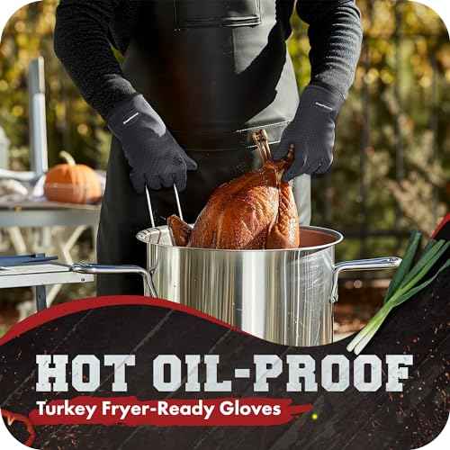 XL Silicone Smoker BBQ Gloves