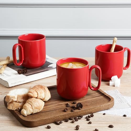 Ceramic Coffee Mug Set (4 Count)