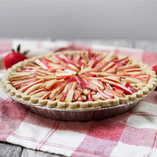Round Aluminum Pans with Lids (30 Count)