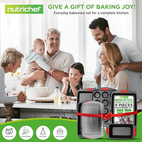 6 Piece Baking Pan Set
