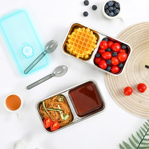 Stainless Steel Snack Containers with Lids (100 milliliter(s))