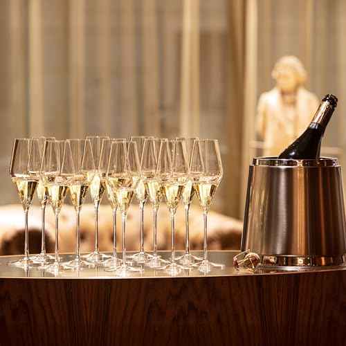 Quatrophil Champagne Glasses Crystal (2 Count)