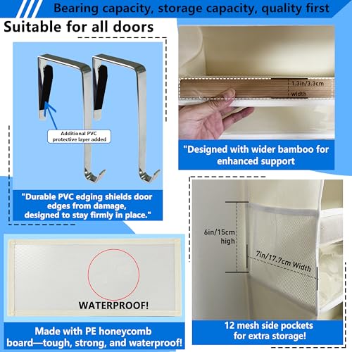 Over the Door Organizer Storage 6 Tier