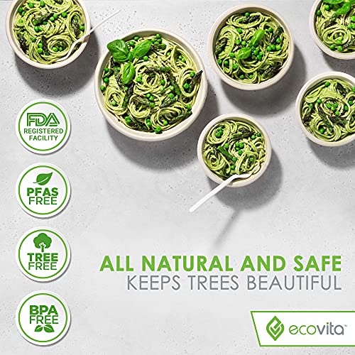 100% Compostable Paper Plates [7 in.] (150 Count)