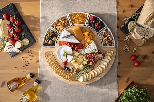 Charcuterie Cheese Board and Platter Set