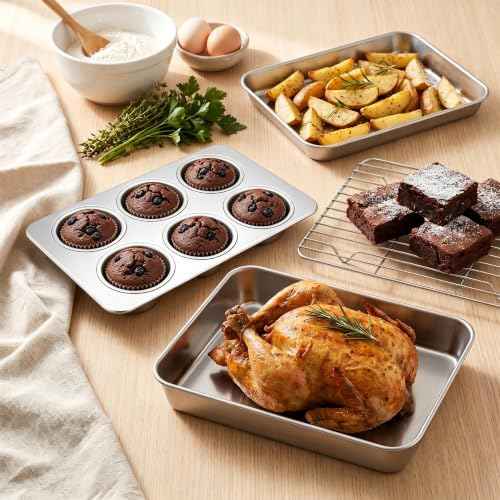 Baking Pan Set for Toaster Oven