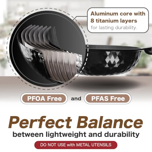 Diamond X Premium Non Stick Wok Pan