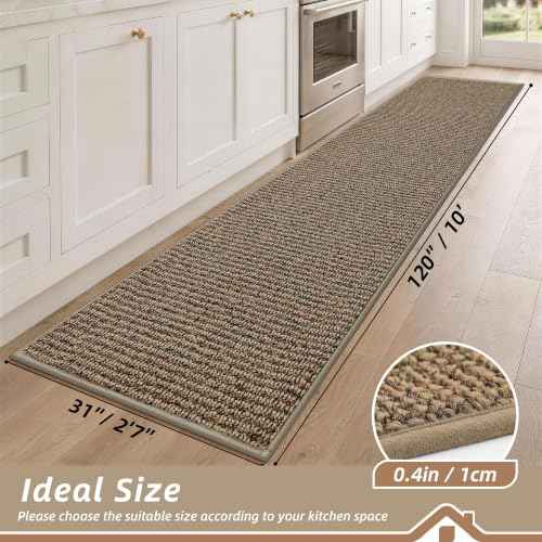 Kitchen Runner Rugs 31"x120"