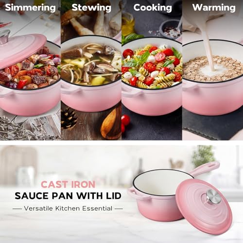 Cast Iron Sauce Pan Pot