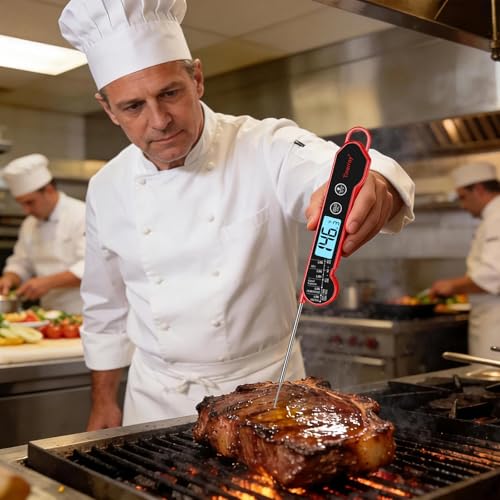 Professional Digital Meat Thermometer Instant Read Waterproof