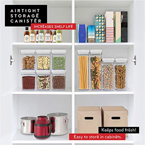 Pasta Storage Containers for Pantry (2 Count)