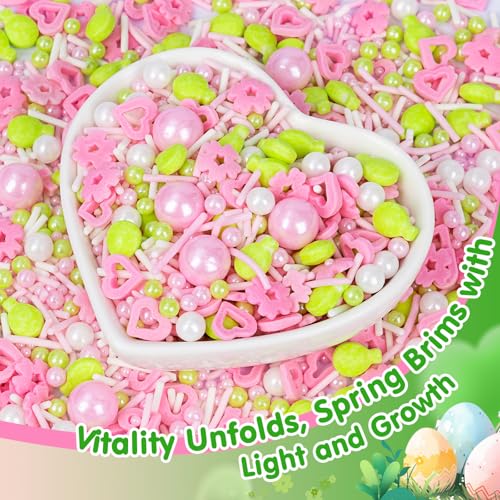 Edible Sprinkles for Cake Decorations (4.6 Ounce)