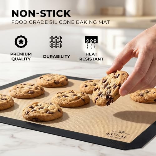 Silicone Baking Mat Sheet Set (3 Count)