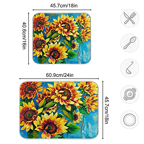 Super Absorbent Dish Drying Mat