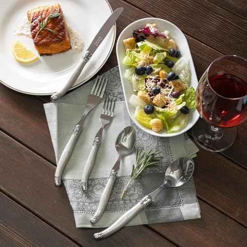 Laguiole 20 Piece Stainless Steel Flatware Set (20 Count)