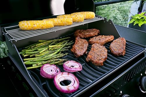 Rogue 425 3 Burner Natural Gas Grill with Range Side Burner