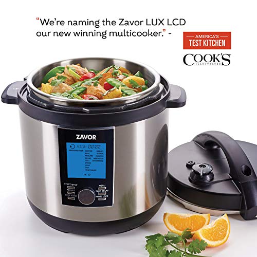 LUX LCD 6 Quart Programmable Electric Multi