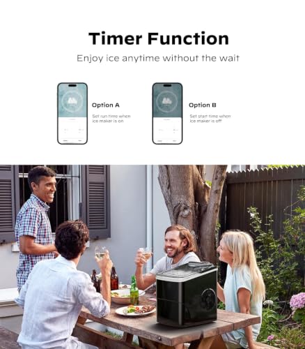 Smart Countertop Ice Maker