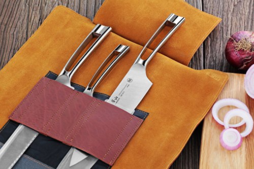 N1 Series 4 Piece Leather Roll Knife Set (4 Count)