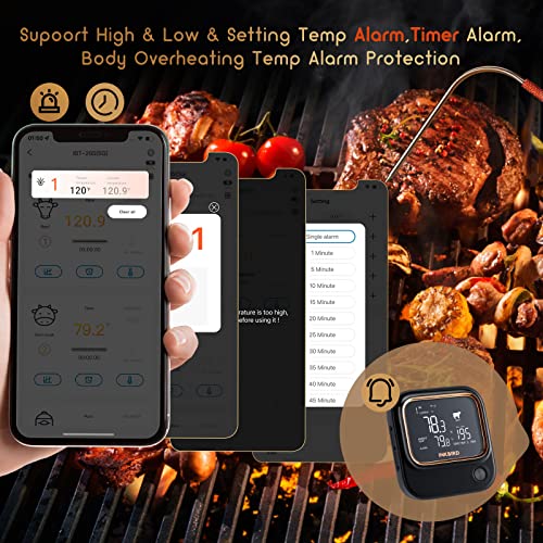 5GHz WiFi & Bluetooth 5.1 Meat Thermometer