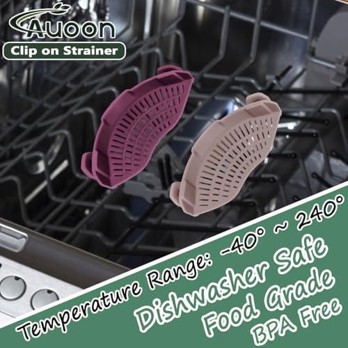 Pasta Strainer Clip on Silicone