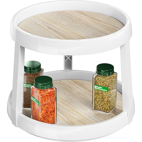 2 Tier Lazy Susan Spice Organizer