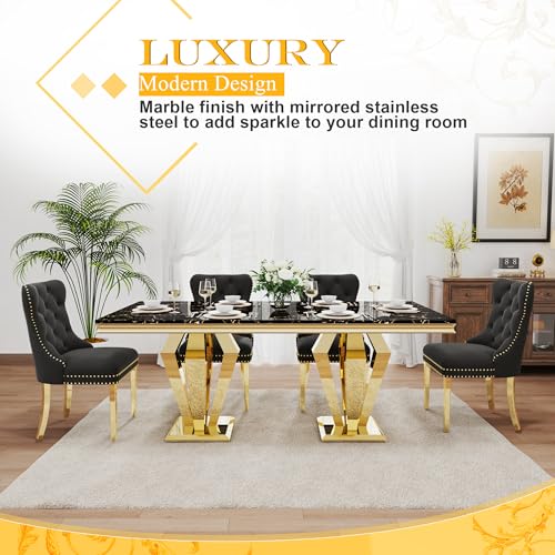 7 Piece Luxury Dining Room Set