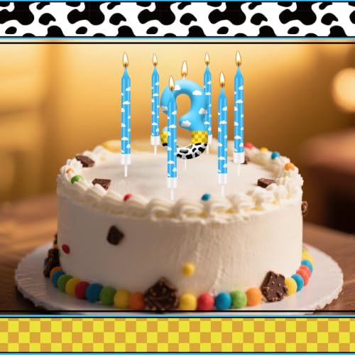 13PCS Toy Inspire Game Story Birthday Candles Set for Kids (13 Count)