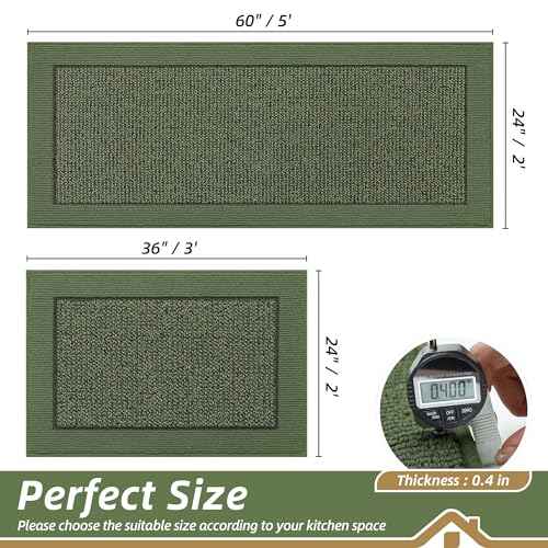 Kitchen Rugs Set of 2
