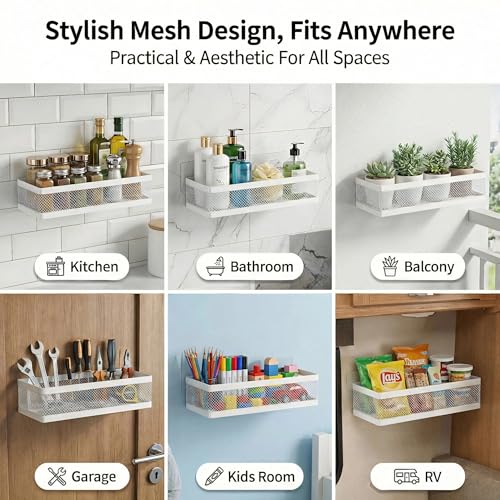Mesh Shower Caddy Wall Mount (2 Count)