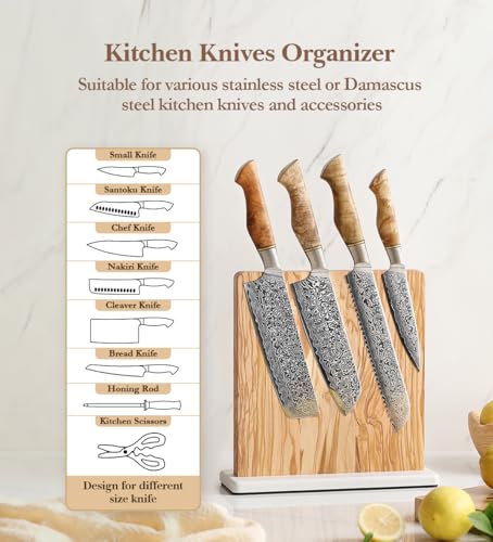 Double sided Magnetic Knife Holder without Knives