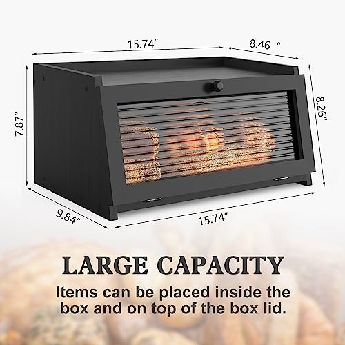 Bread Box for Kitchen Countertop