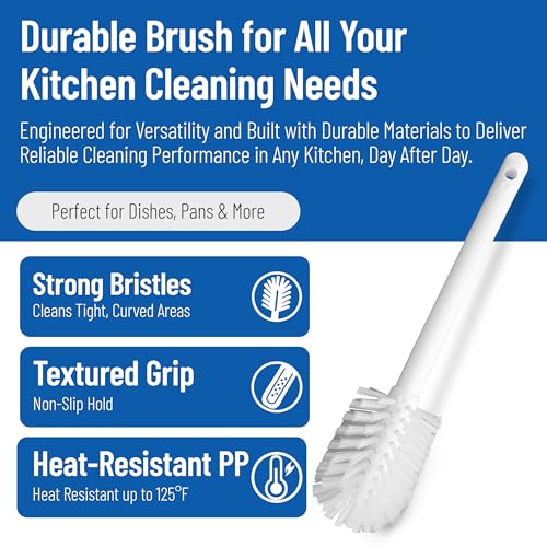 Large Water Bottle Brush Ideal for Wide (6 Count)