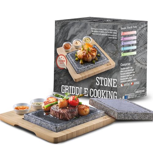 Hot Steak Stone Cooking Set