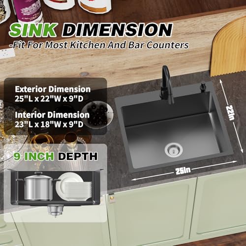 Black Kitchen And Bar Sink