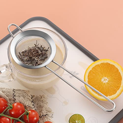 304 Stainless Steel 3.15 inch Fine Mesh Strainers for Kitchen