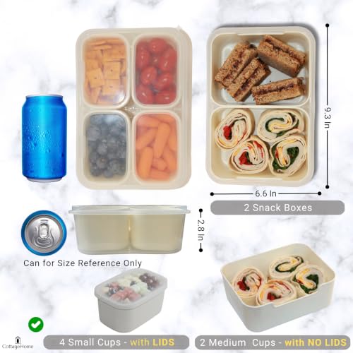 2 Pack Mini Snackle Box Container (2 Count)