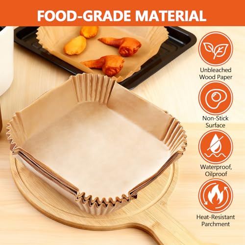 Parchment Liners for Ninja Crispi Air Fryer