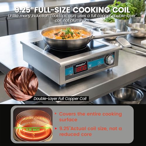 Commercial Induction Cooktop