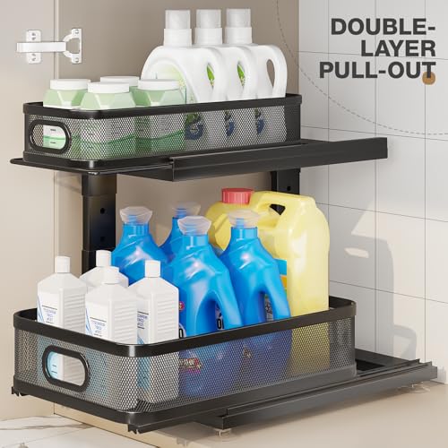 2 Pack Under Sink Organizer With Next (2 Count)