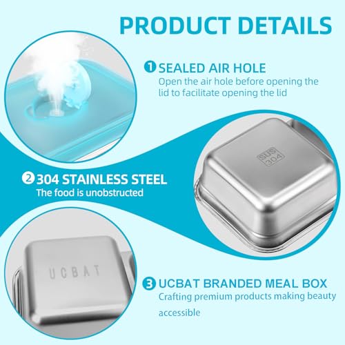 Stainless Steel Snack Containers with Lids (100 milliliter(s))