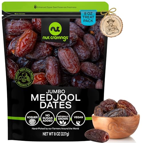Dried Jumbo Medjool Dates (6 Ounce)
