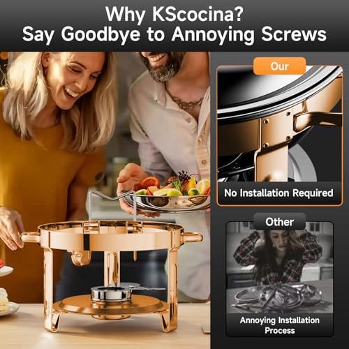 Chafing Dishes for Buffet (4 Count)
