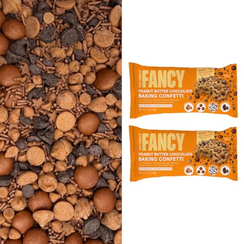Peanut Butter Chocolate Baking Confetti 2 Pack