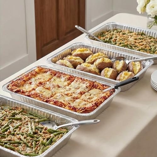 Aluminum Pans Full Size (100 Count)