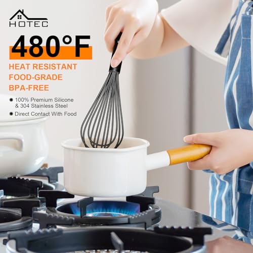 4 Pieces Silicone Whisks Set